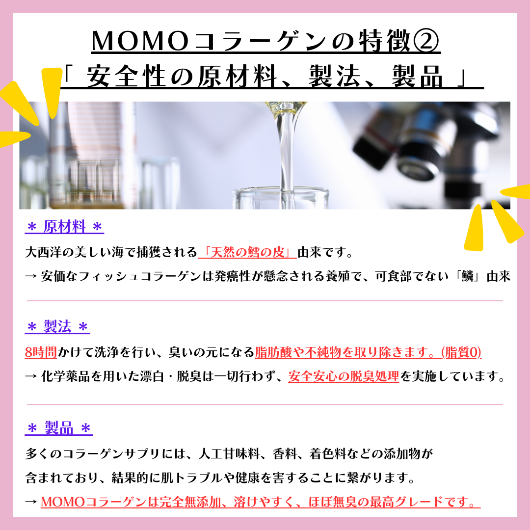 MOMOコラーゲンパウダー [2袋] MOMO Collagen Powder [2 bags]